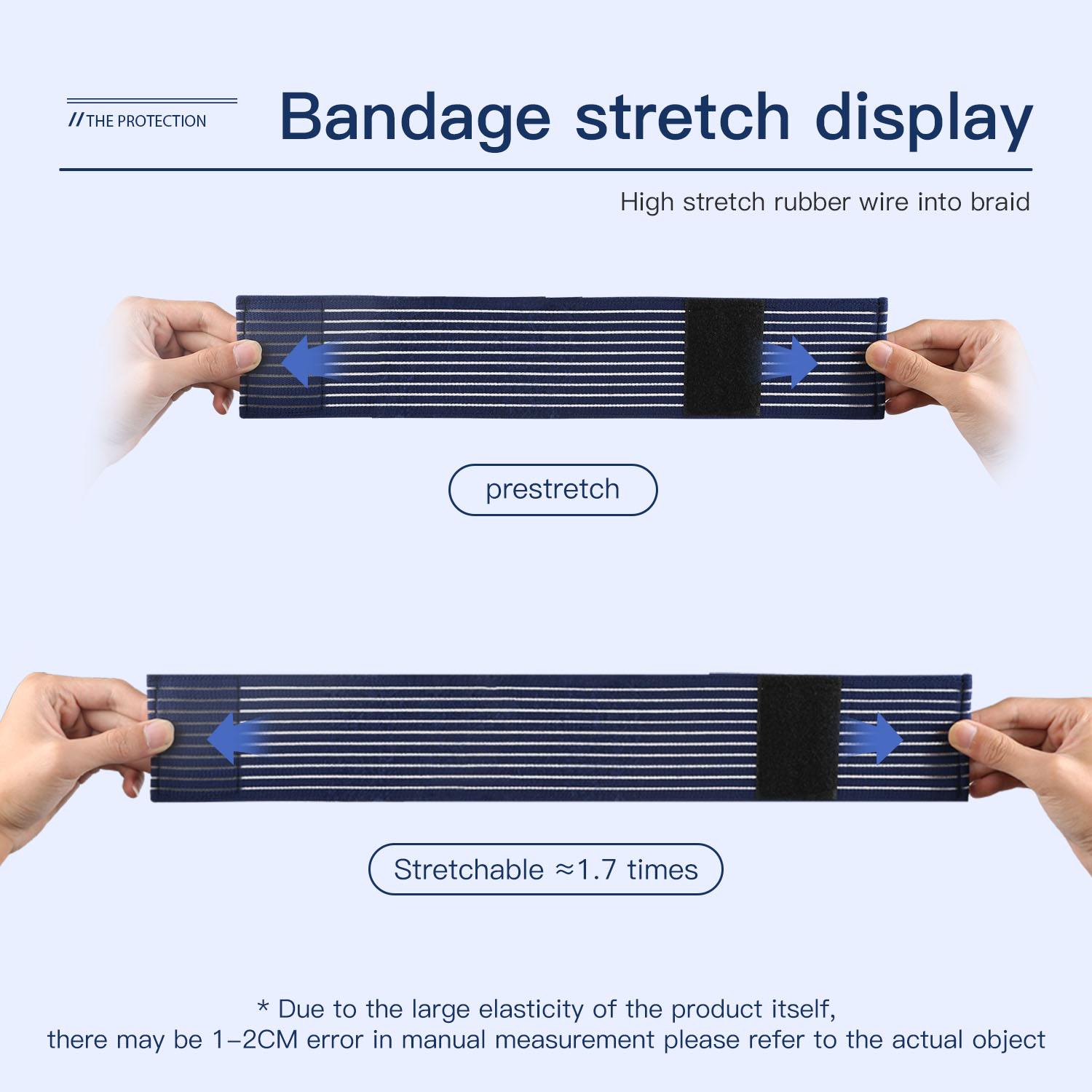 Compression Knee Sleeve - 1 PC 테이프 압축 붕대 발목