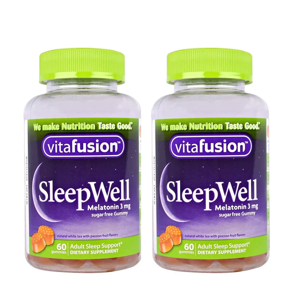 Health Wellness Month - 2병 American Vitafusion 멜라토닌 구미 60캡슐