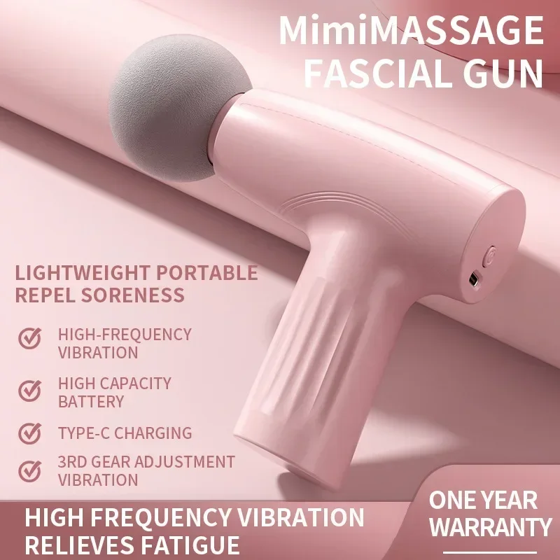 근육 미니 핑크 마사지 총 깊은 조직 휴대용 마사지 총 - Health Wellness Massage 리뷰 및 가격