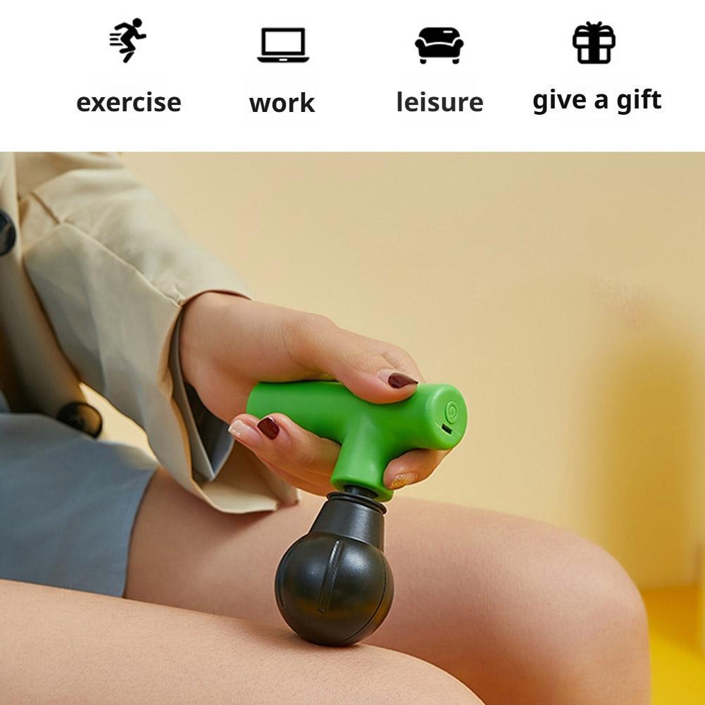 휴대용 미니 마사지건, 손잡이형 딥티슈 마사지기 (등, - Health Wellness Massage 리뷰 및 가격