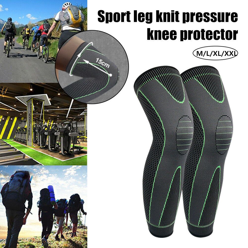 무릎 지원 버팀대 압축 긴 전체 다리 소매 관절염 달리 - Compression Knee Sleeve 리뷰 및 가격
