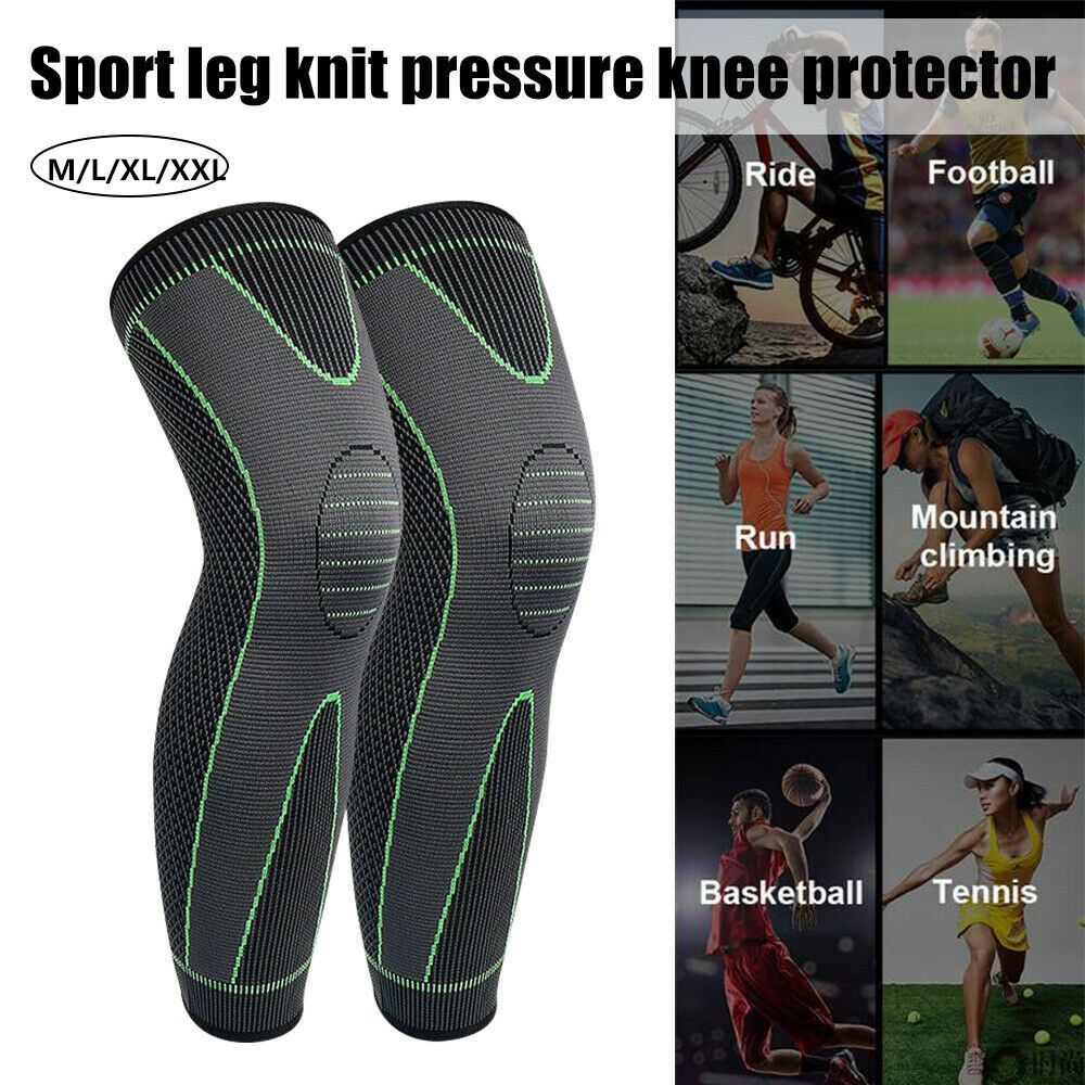 무릎 지원 버팀대 압축 긴 전체 다리 소매 관절염 달리 - Compression Knee Sleeve 리뷰 및 가격