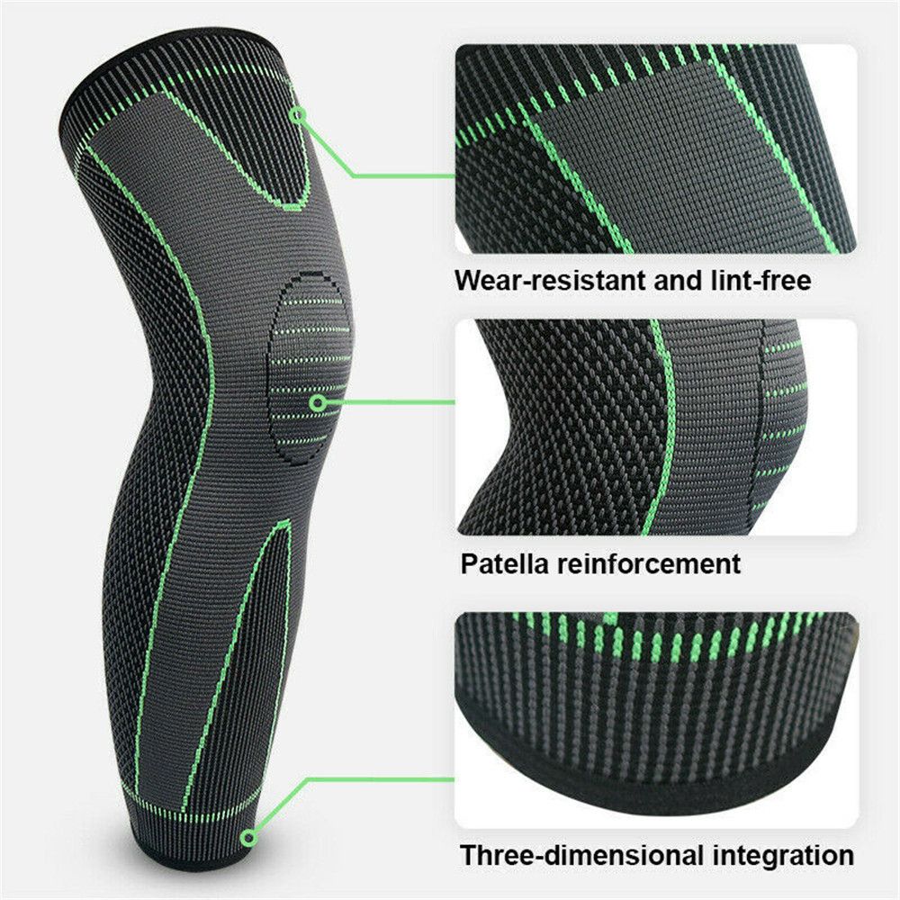 무릎 지원 버팀대 압축 긴 전체 다리 소매 관절염 달리 - Compression Knee Sleeve 리뷰 및 가격