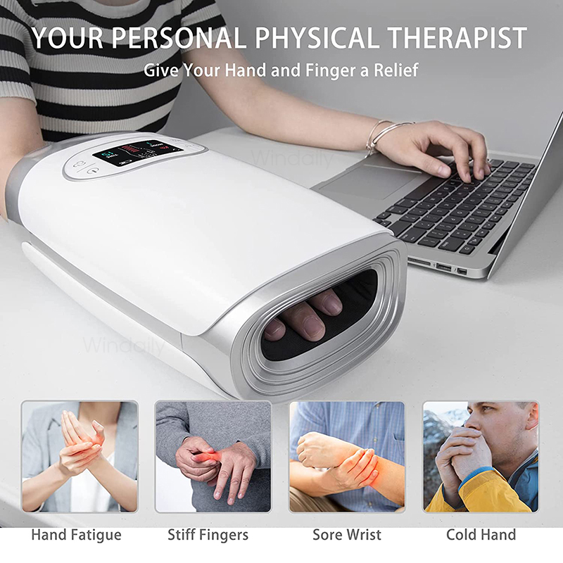 2025년형 전기 무선 손 마사지기, 열 공기 압축 팜 - Health Wellness Massage 리뷰 및 가격