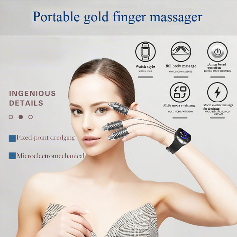 새로운 마이크로커런트 골든 핑거 새로운 얼굴 리프팅 목 - Health Wellness Massage 리뷰 및 가격
