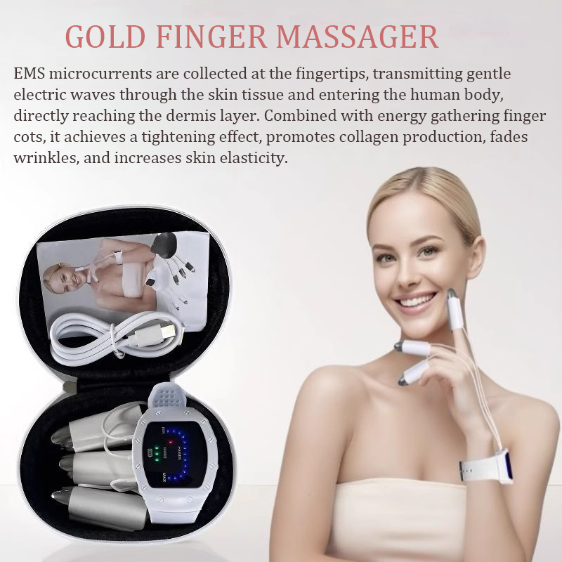 새로운 마이크로커런트 골든 핑거 새로운 얼굴 리프팅 목 - Health Wellness Massage 리뷰 및 가격