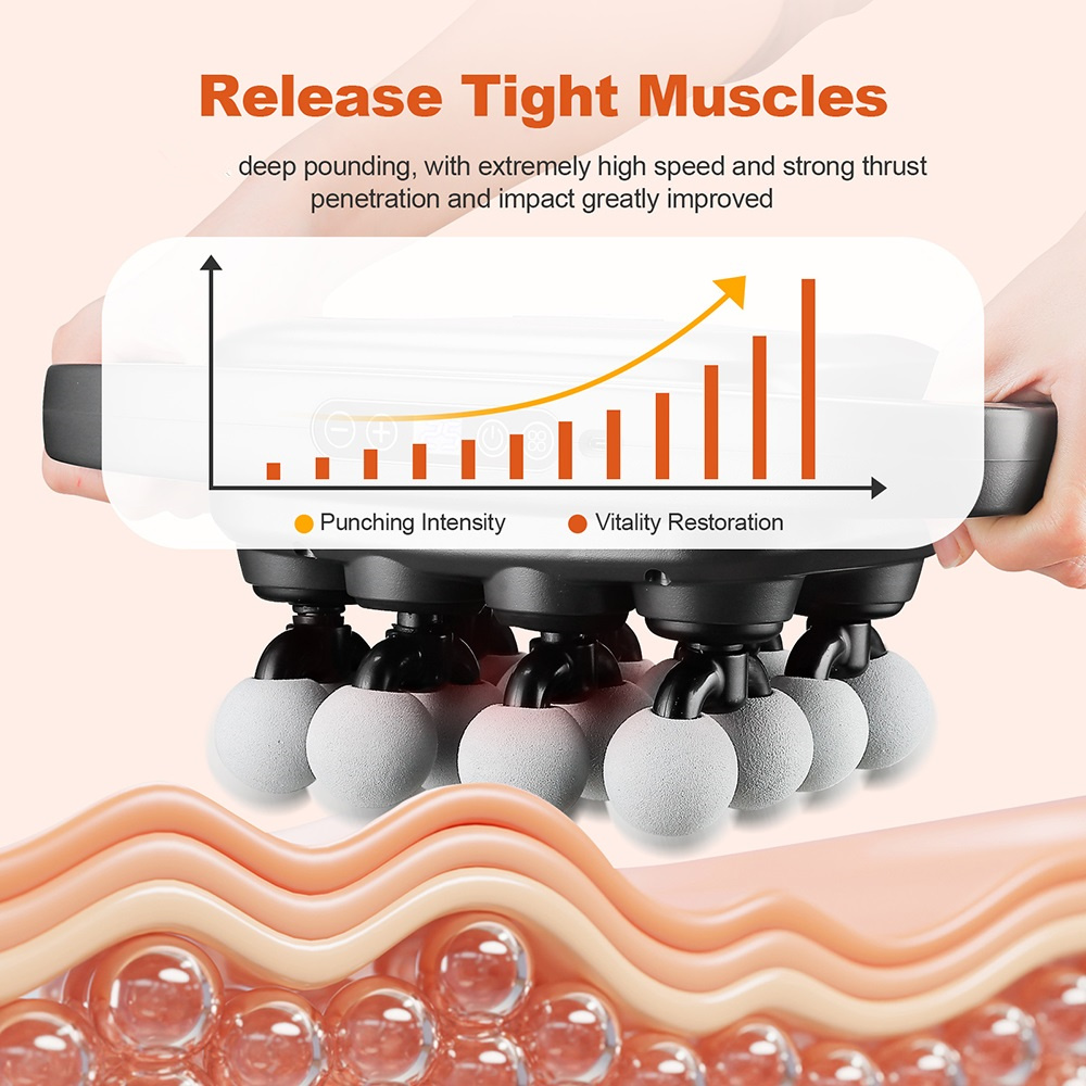 16 헤드 근막 총 고주파 진동 바디 마사지 총 허리  - Health Wellness Massage 리뷰 및 가격