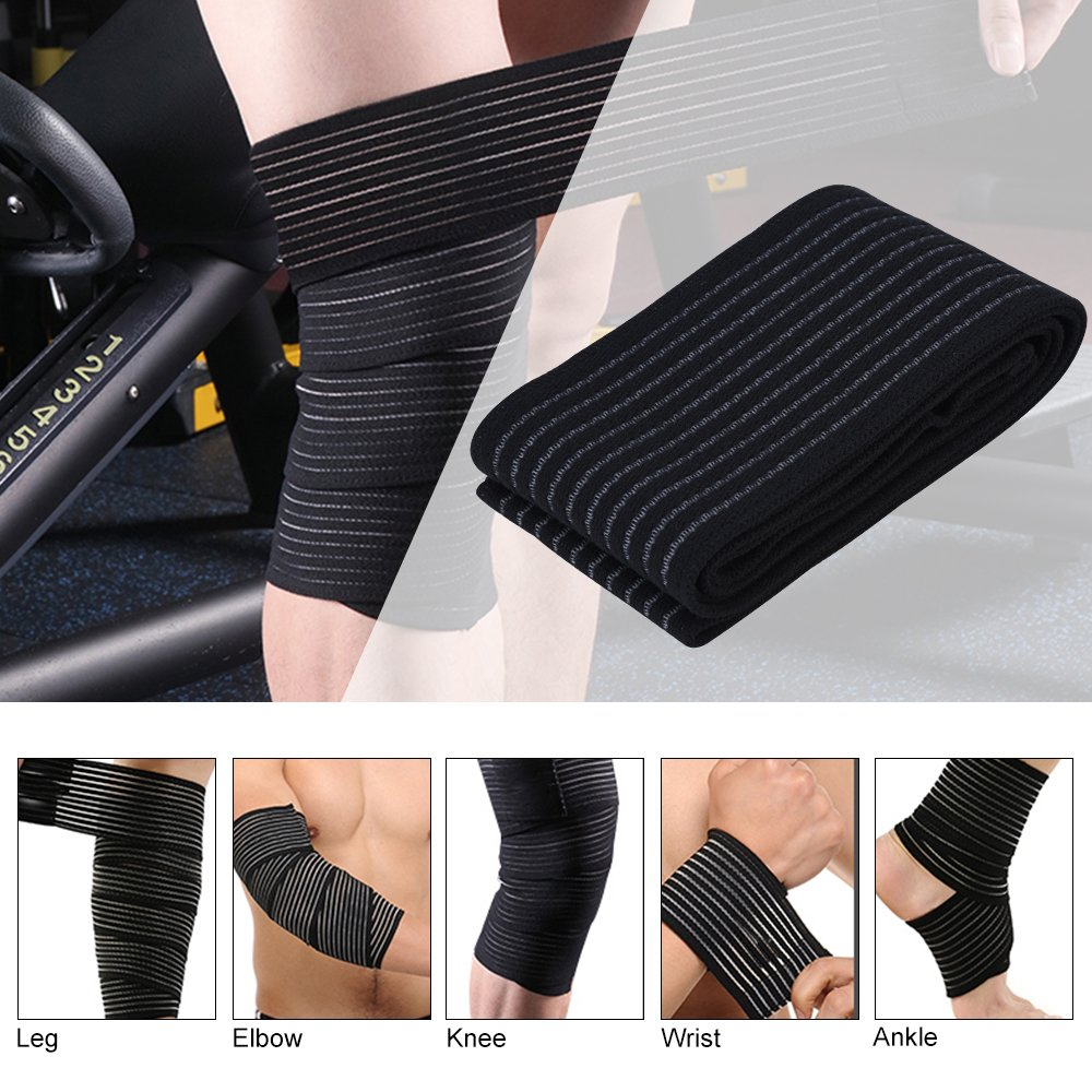 1PCS 40-300cm 압축 붕대 보호대 무릎 지원  - Compression Knee Sleeve 리뷰 및 가격
