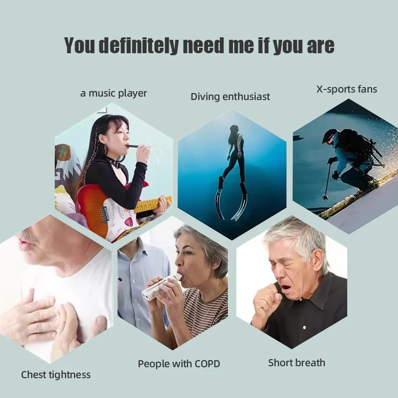 고품질 스마트앱 제어 호흡 트레이너, 디지털 맞춤형 휴 - Health & Wellness For You 리뷰 및 가격